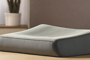 Wedge pillow for tailbone pain