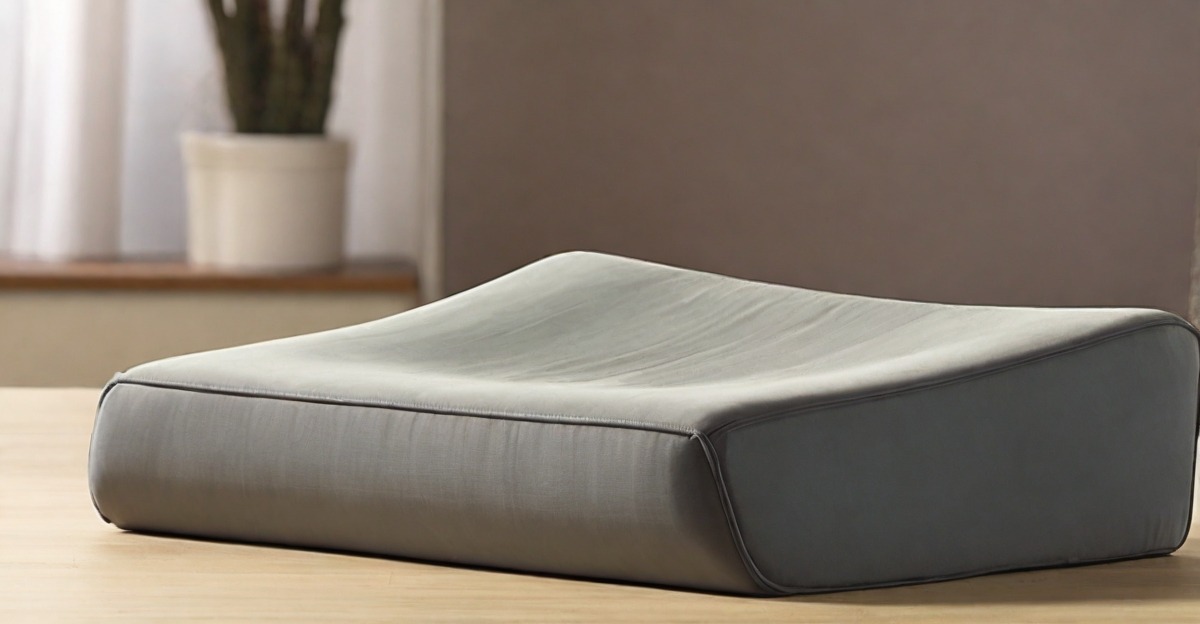 Wedge pillow for tailbone pain