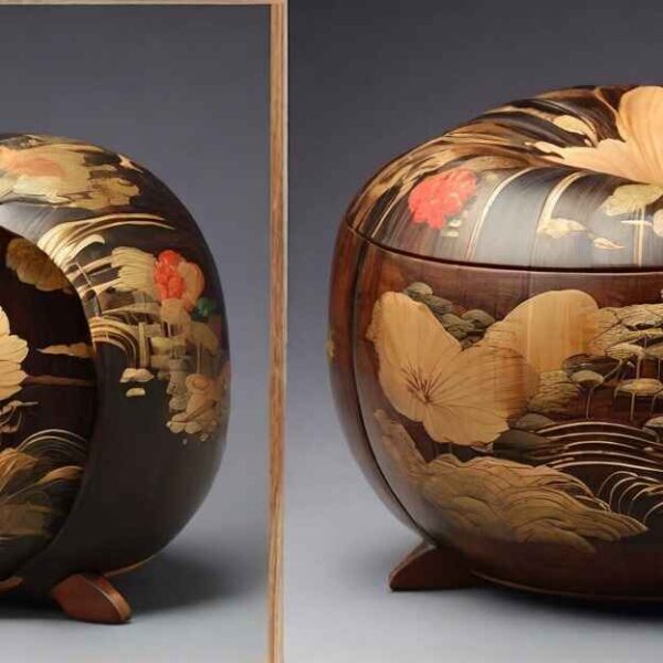 Wooden Japanese pillow