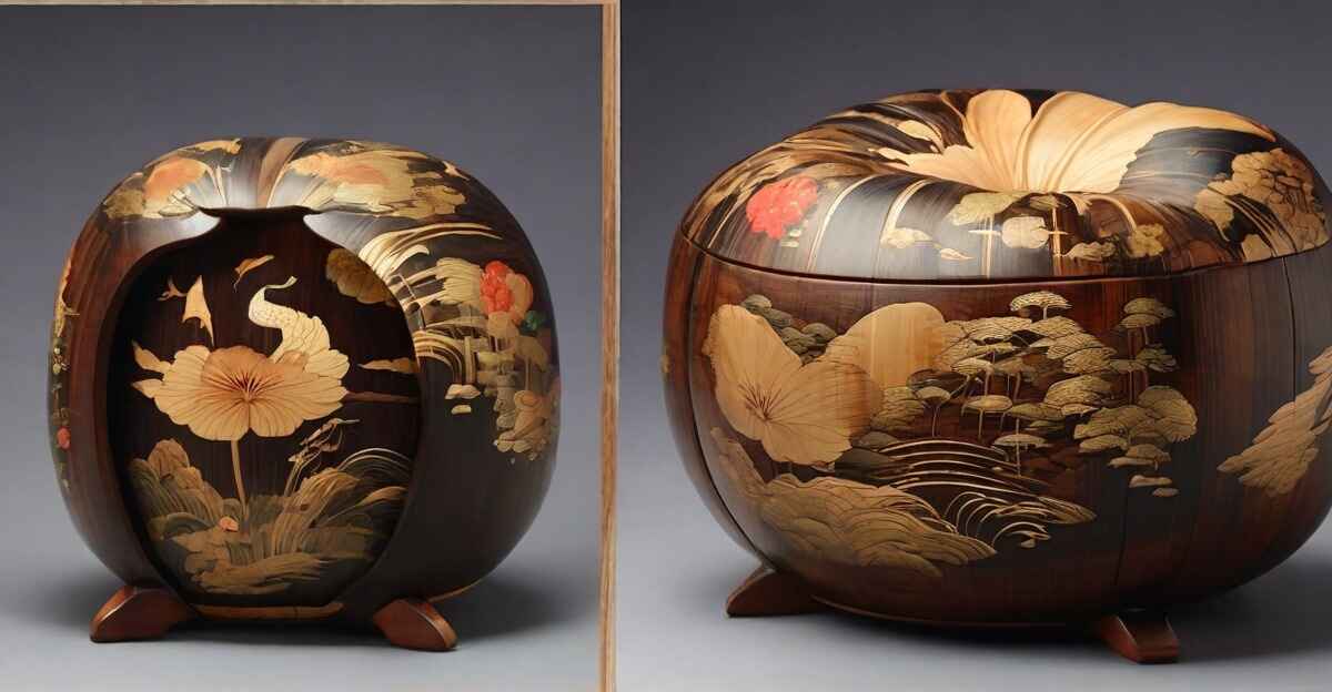 Wooden Japanese pillow