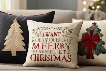 have yourself a merry little christmas pillow