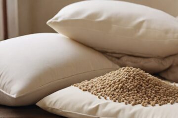 how to clean buckwheat pillows