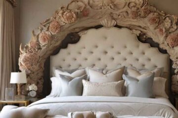 how to decorate king bed with pillows